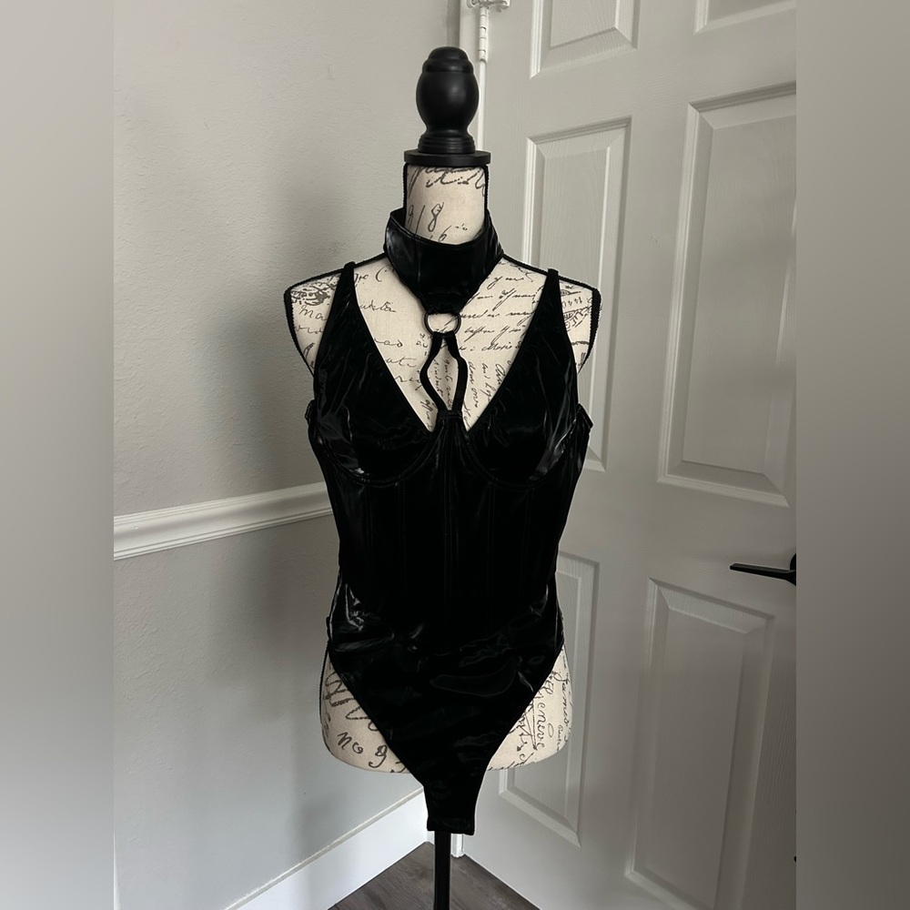 NWT Sold Out DollsKill Ambient Corset Bodysuit by Darker Wavs Size XL